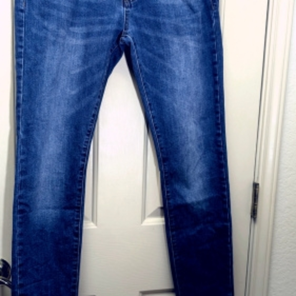 Men's Skinny Fit Blue Jeans
